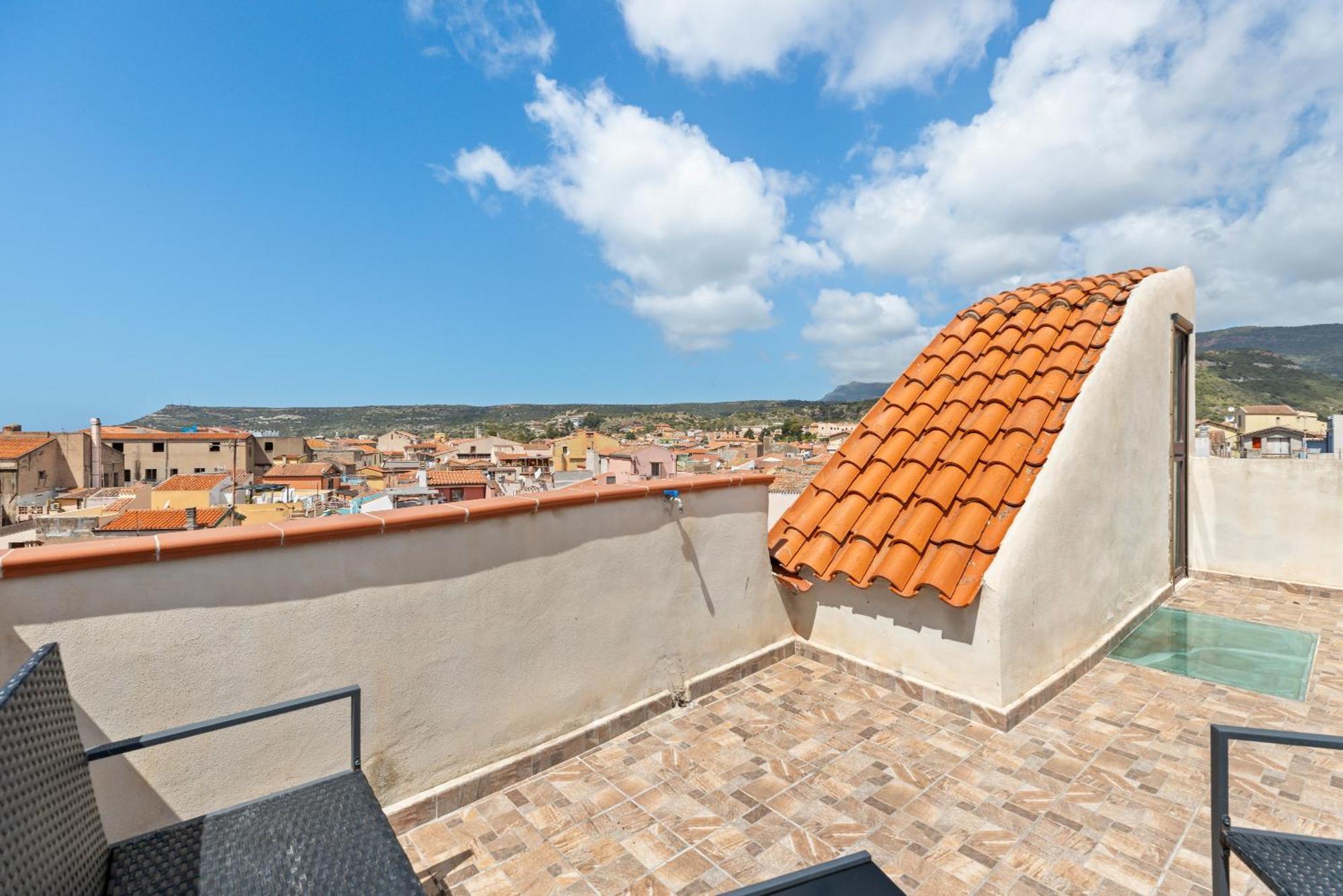 Ferienwohnung Casa Rocca Bosa Exterior foto
