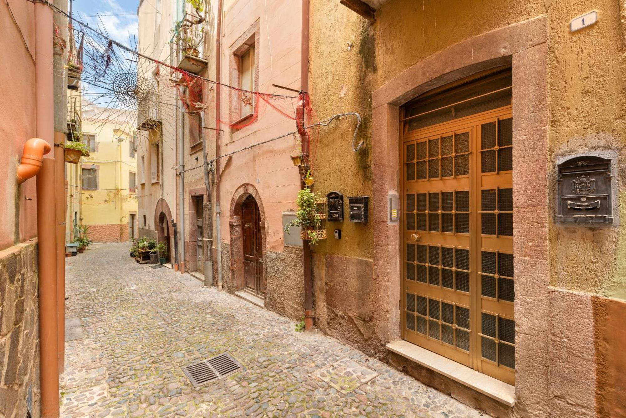 Ferienwohnung Casa Rocca Bosa Exterior foto